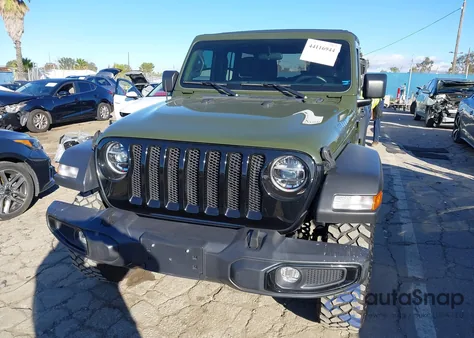 2021 Jeep Wrangler Unlimited Willys 4X4 from USA, damaged, VIN 1C4HJXDN3MW739882